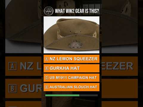 WW2 Gear Trivia — Can You Go 3 for 3?