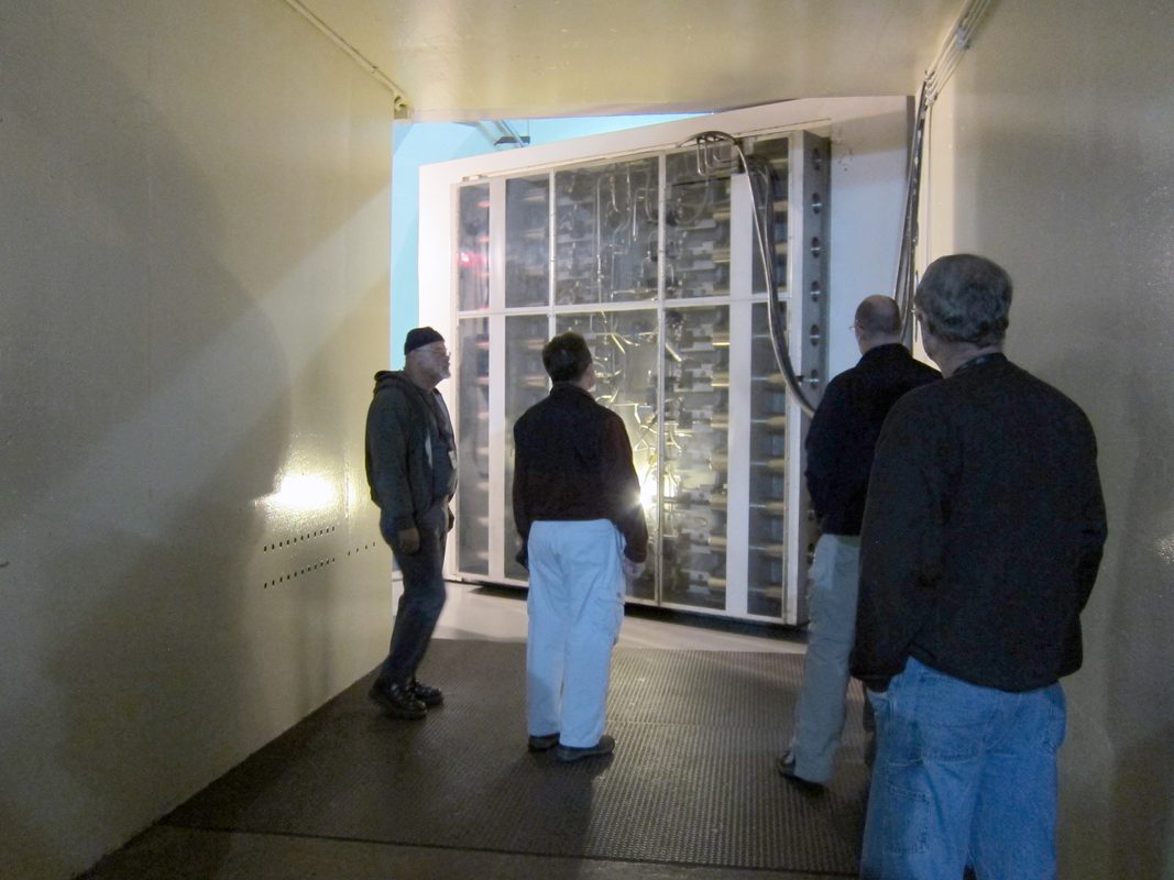 Cheyenne Mountain Complex blast door entrance