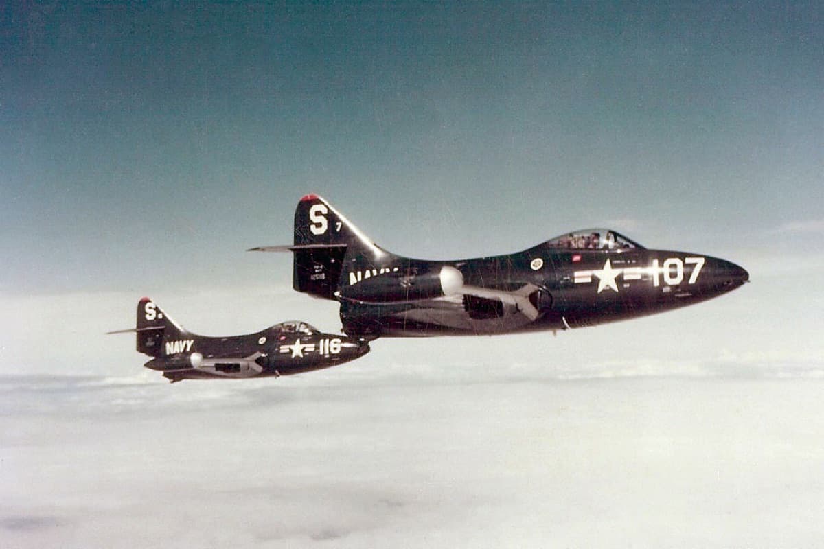 Grumman’s F9F Panther Fighter Jet