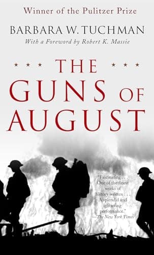 The Guns of August by Barbara Tuchman paperback