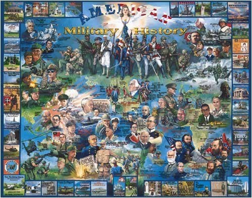 White Mountain Military History 1000 piece jigsaw puzzle