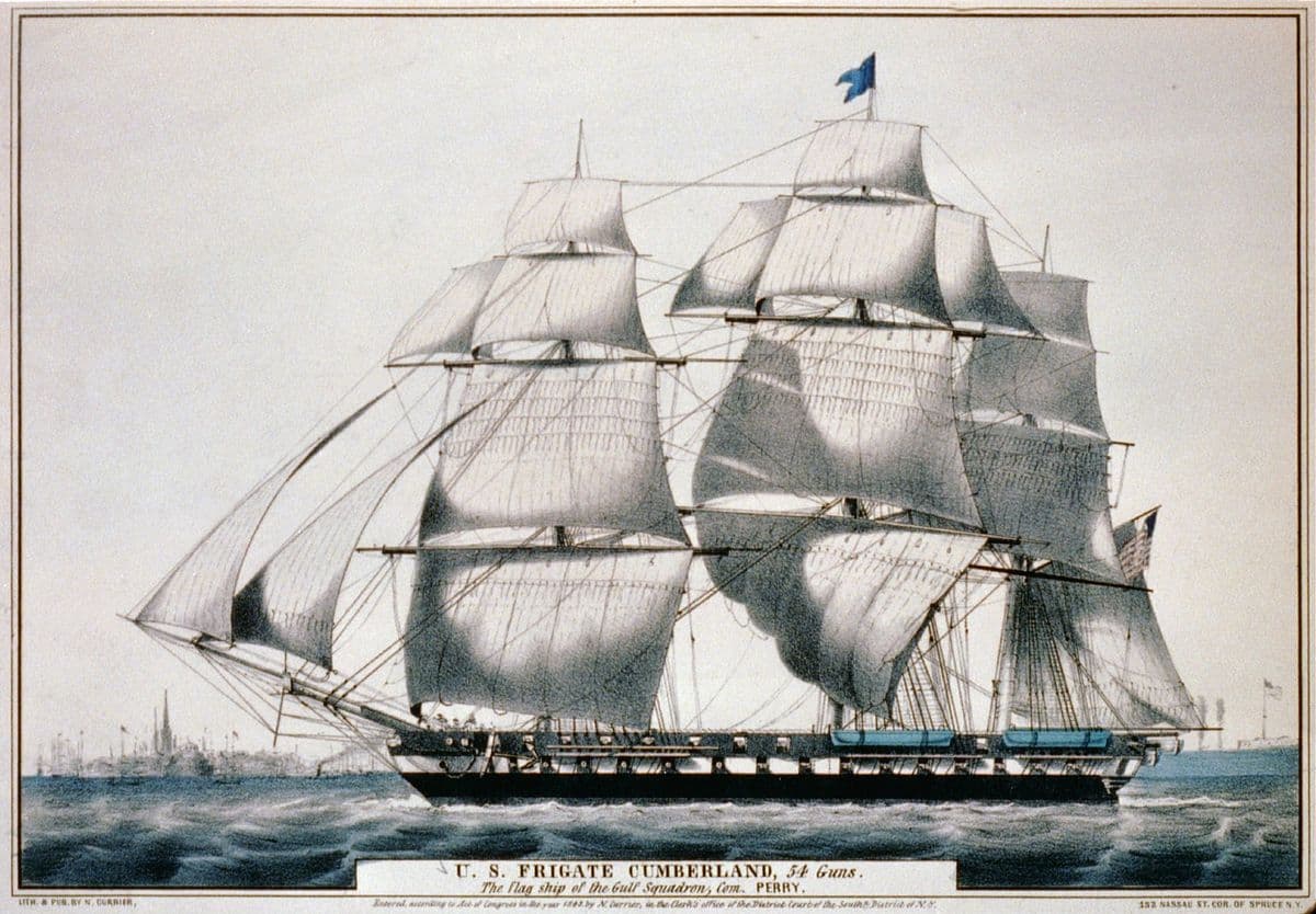 Crew of USS Cumberland
