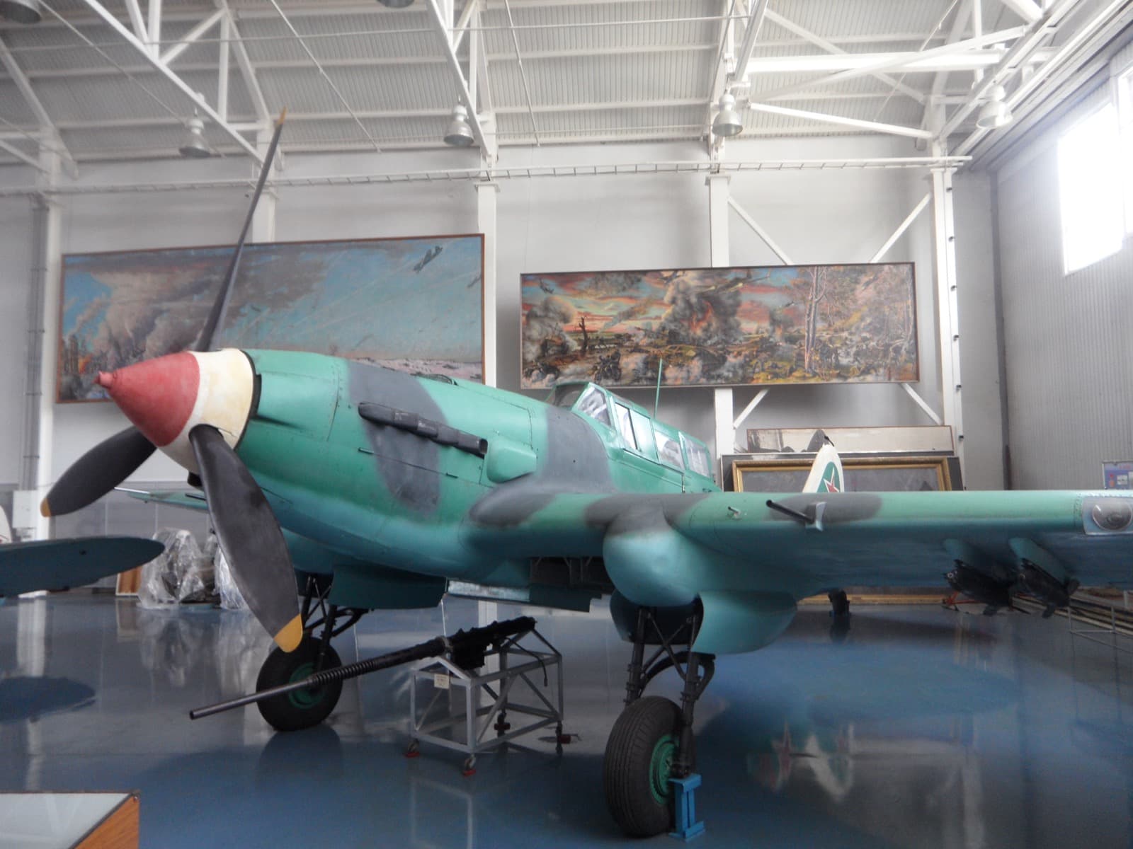 Preserved Il-2 Shturmovik at the Central Air Force Museum in Monino