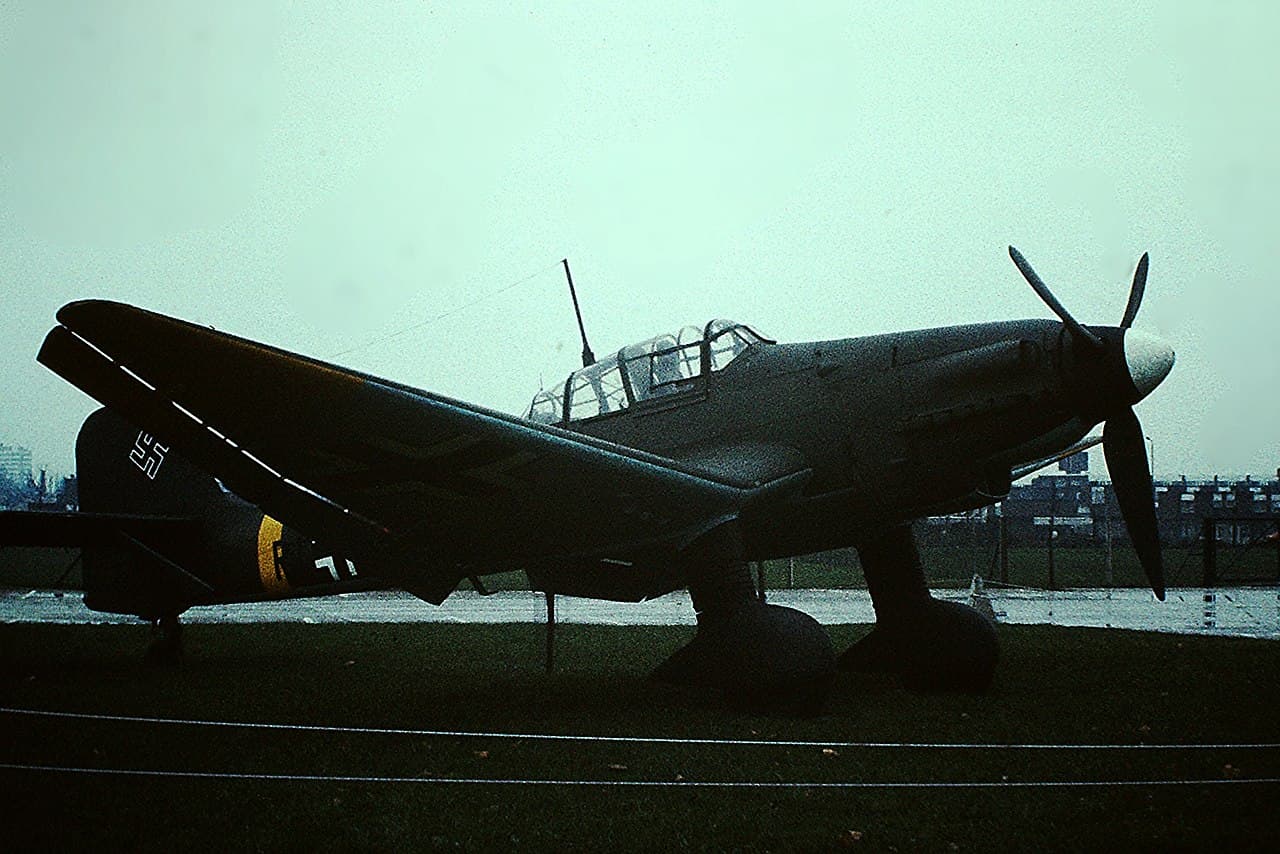 Preserved Junkers Ju 87 at the RAF Museum, Hendon