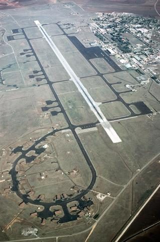 Incirlik Air Base in southern Turkey showing military operations and facilities