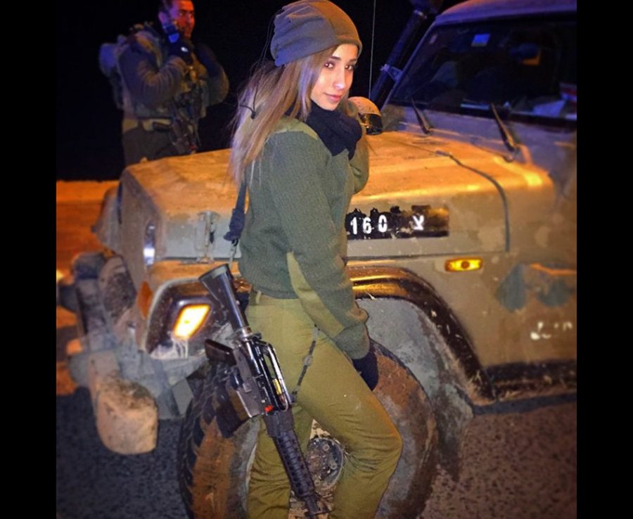 IDF women completing intense physical training