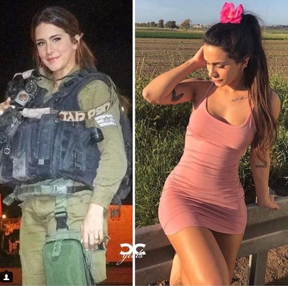 Young IDF women standing together with pride and purpose after completing military service