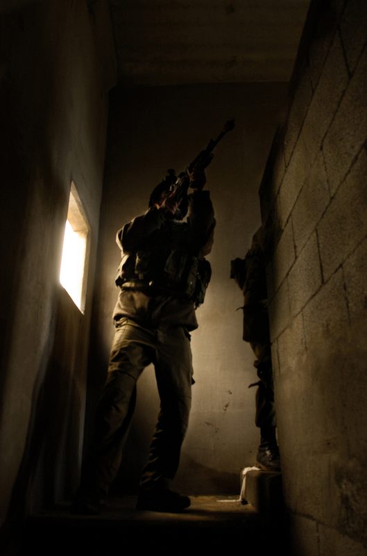 Israeli Sayeret Matkal special forces operators during reconnaissance operations
