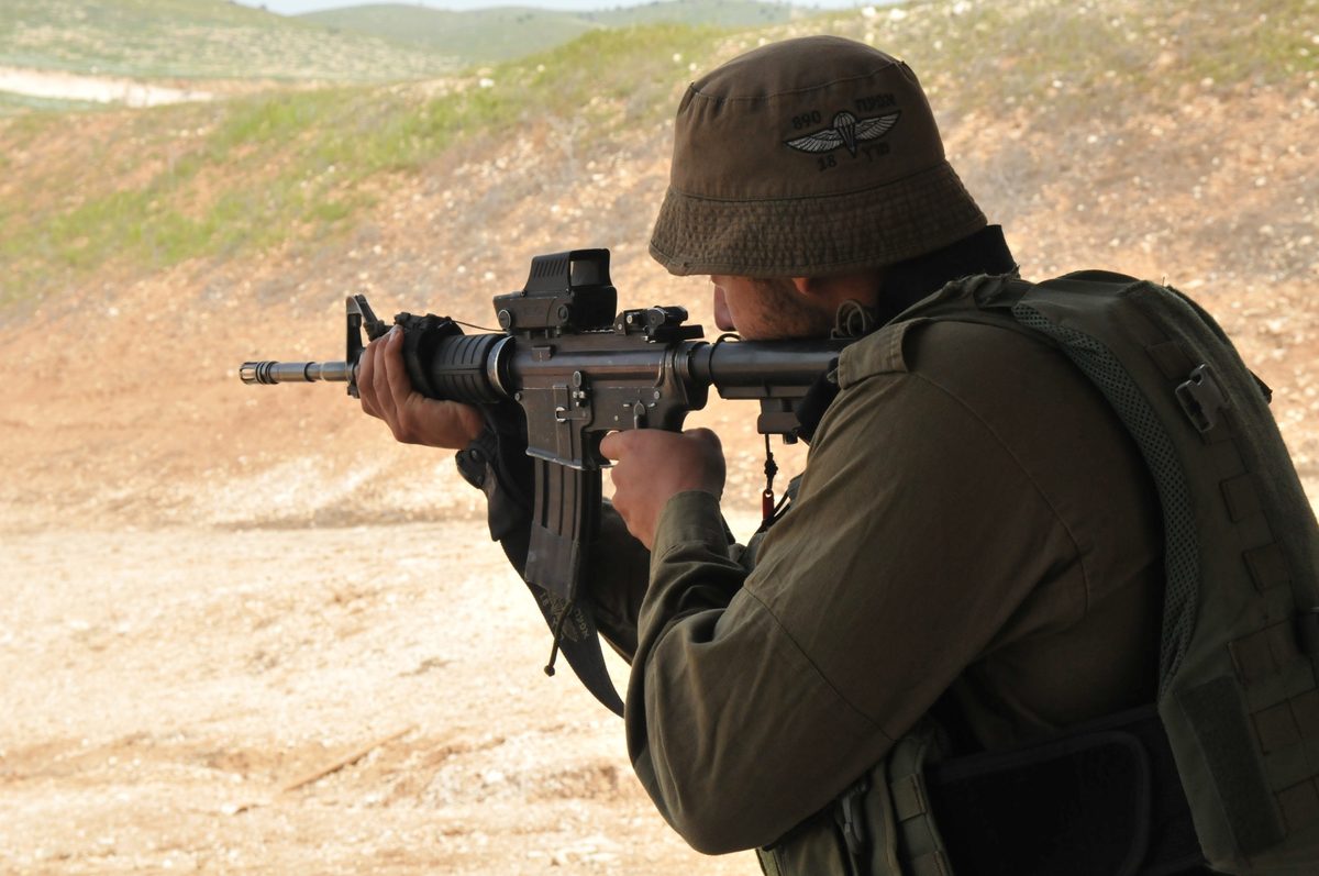 Indian National Security Guard Black Cat commandos in tactical formation