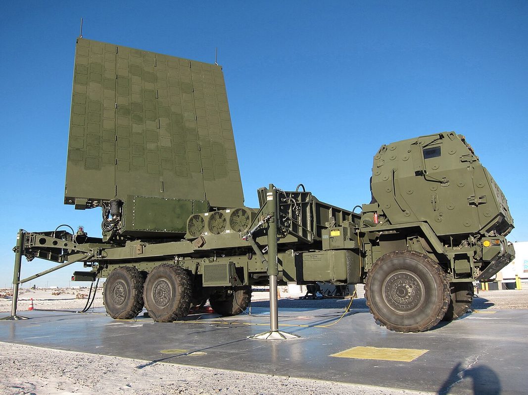 MEADS Medium Extended Air Defense System surveillance radar unit