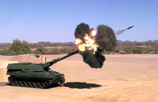 XM2001 Crusader self-propelled howitzer prototype, the 55-ton artillery system that was too heavy to deploy to modern battlefields