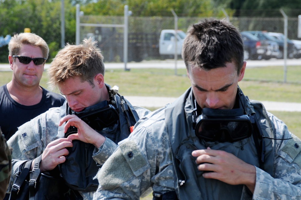 Special Forces combat divers during underwater training operations