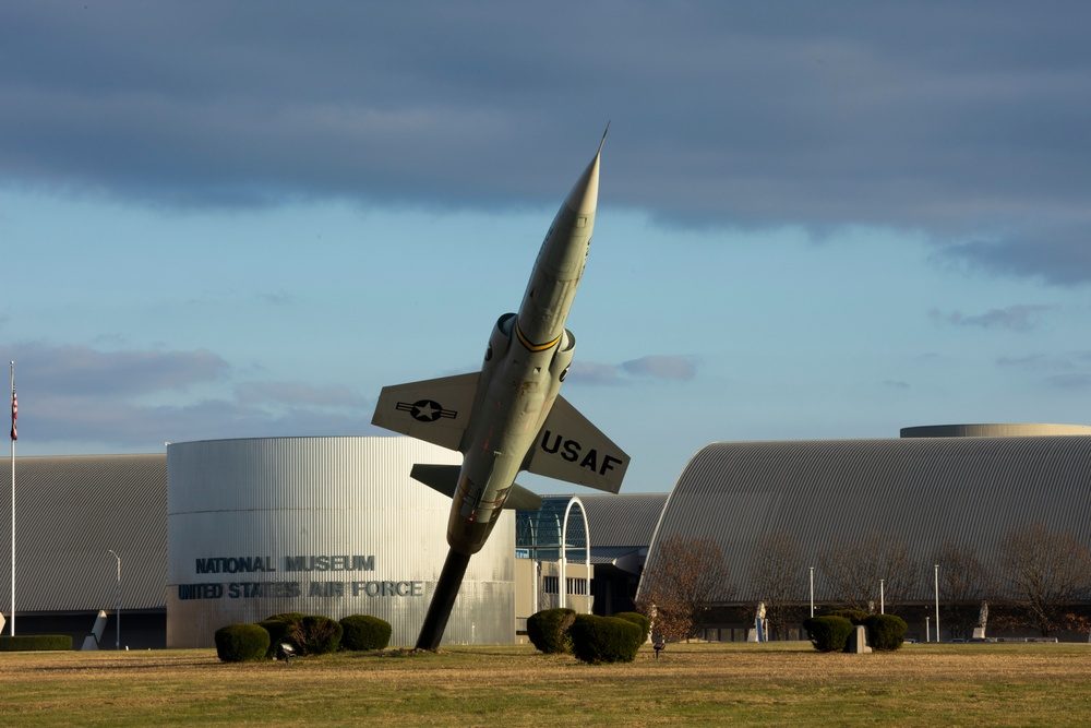 Exterior view of the National Museum of the United States Air Force in Dayton, Ohio