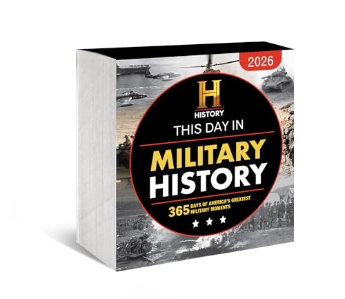 History Channel 2026 day-by-day desk calendar