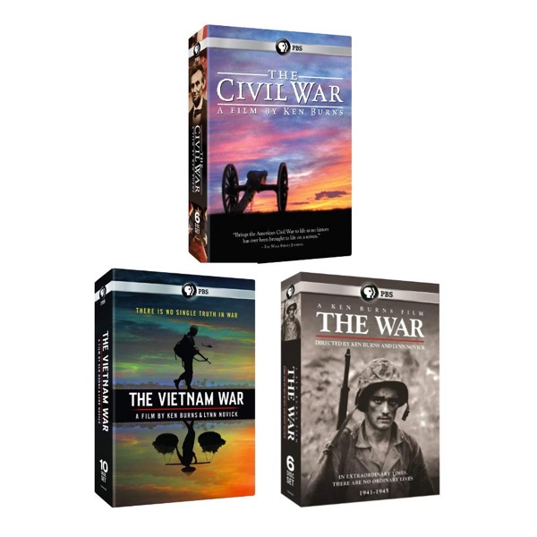 Ken Burns triple documentary DVD set