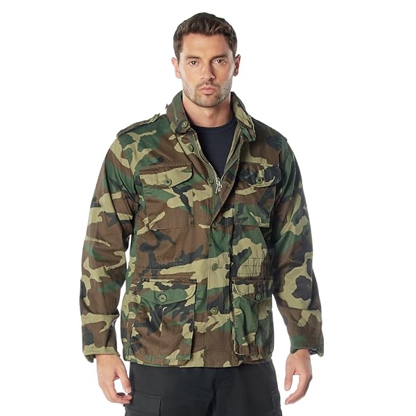 Rothco Vintage Lightweight M-65 field jacket in olive