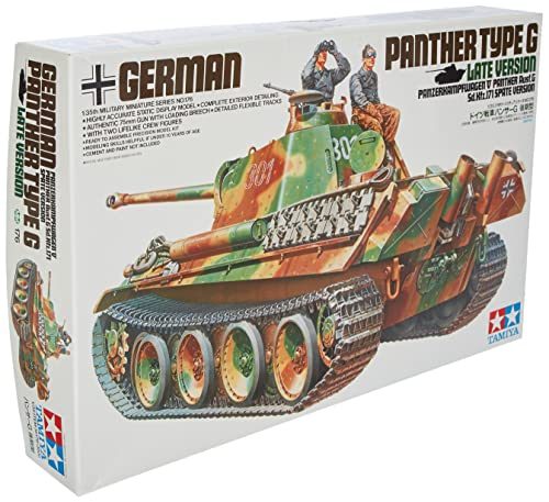 Tamiya 1/35 scale Panther Ausf. G model kit box