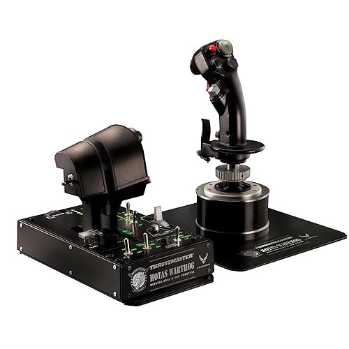 Thrustmaster HOTAS Warthog metal joystick and throttle