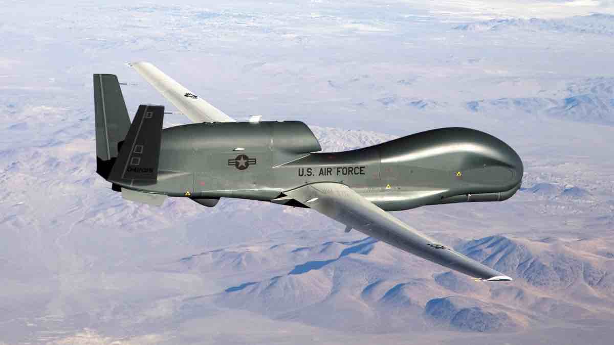 RQ-4 over the Carolinas