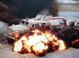 MRAP Military Vehicle