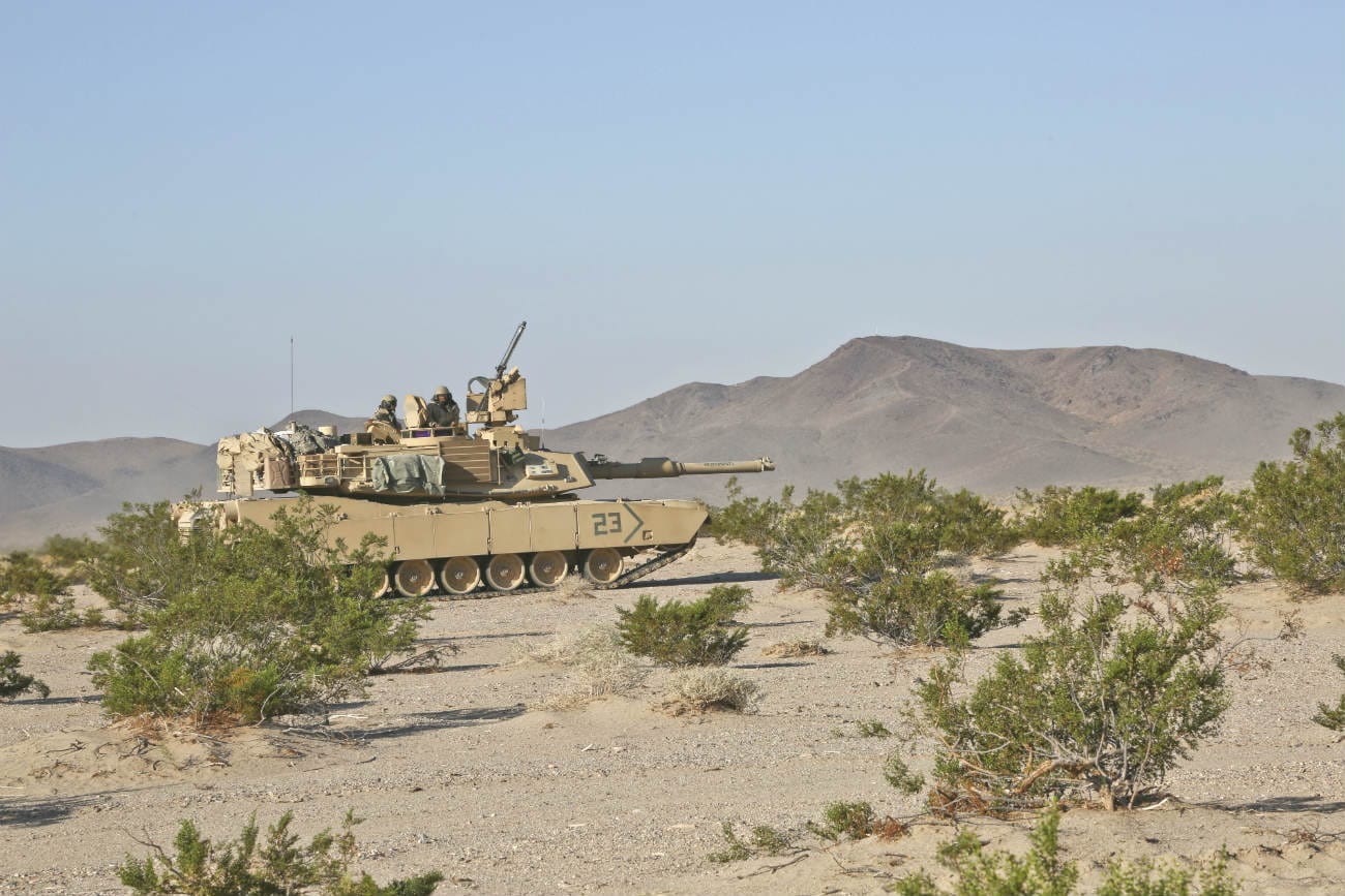 Abrams M1 tank