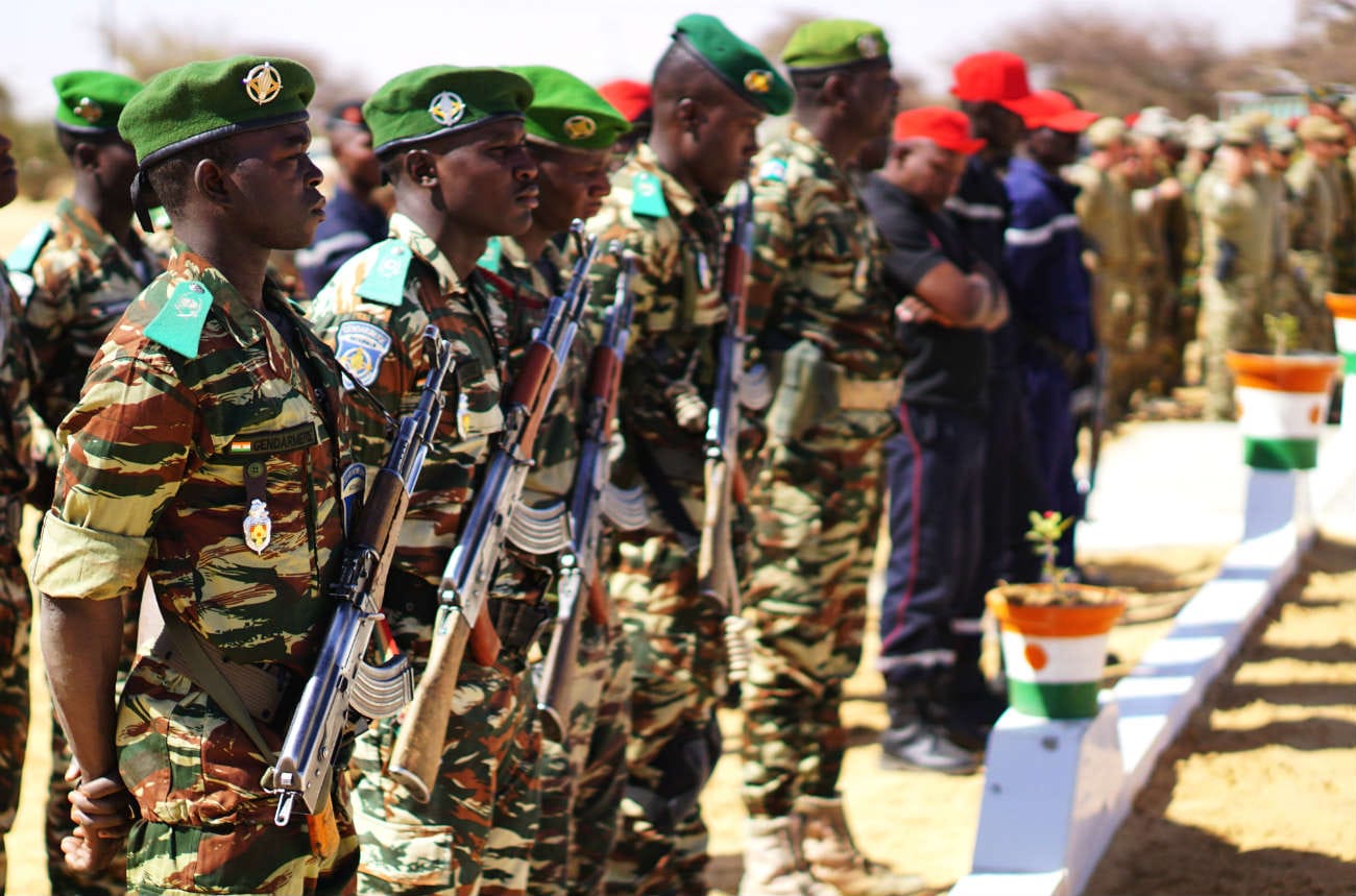 Armed Forces Images of Nigerien Formation