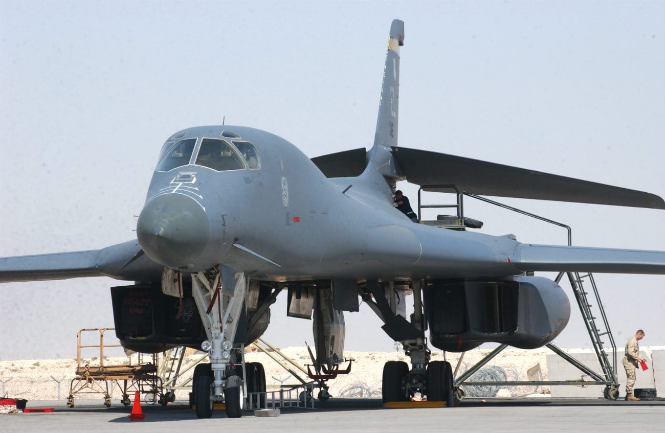 B-1b Lancer stairs