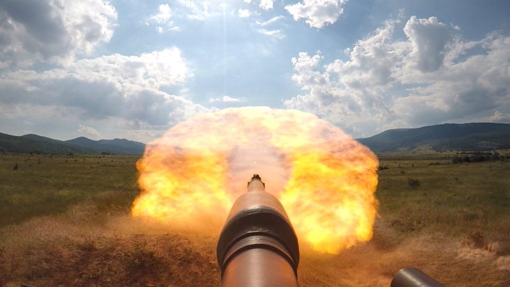 Battle Tanks M1 Abrams POV