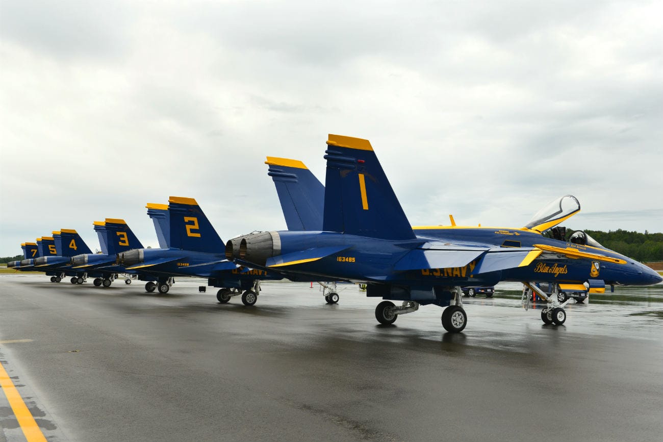 Blue angels images number tails
