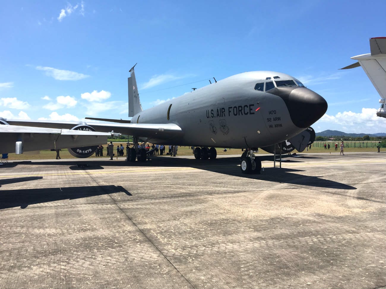 KC-130 Parked sunny