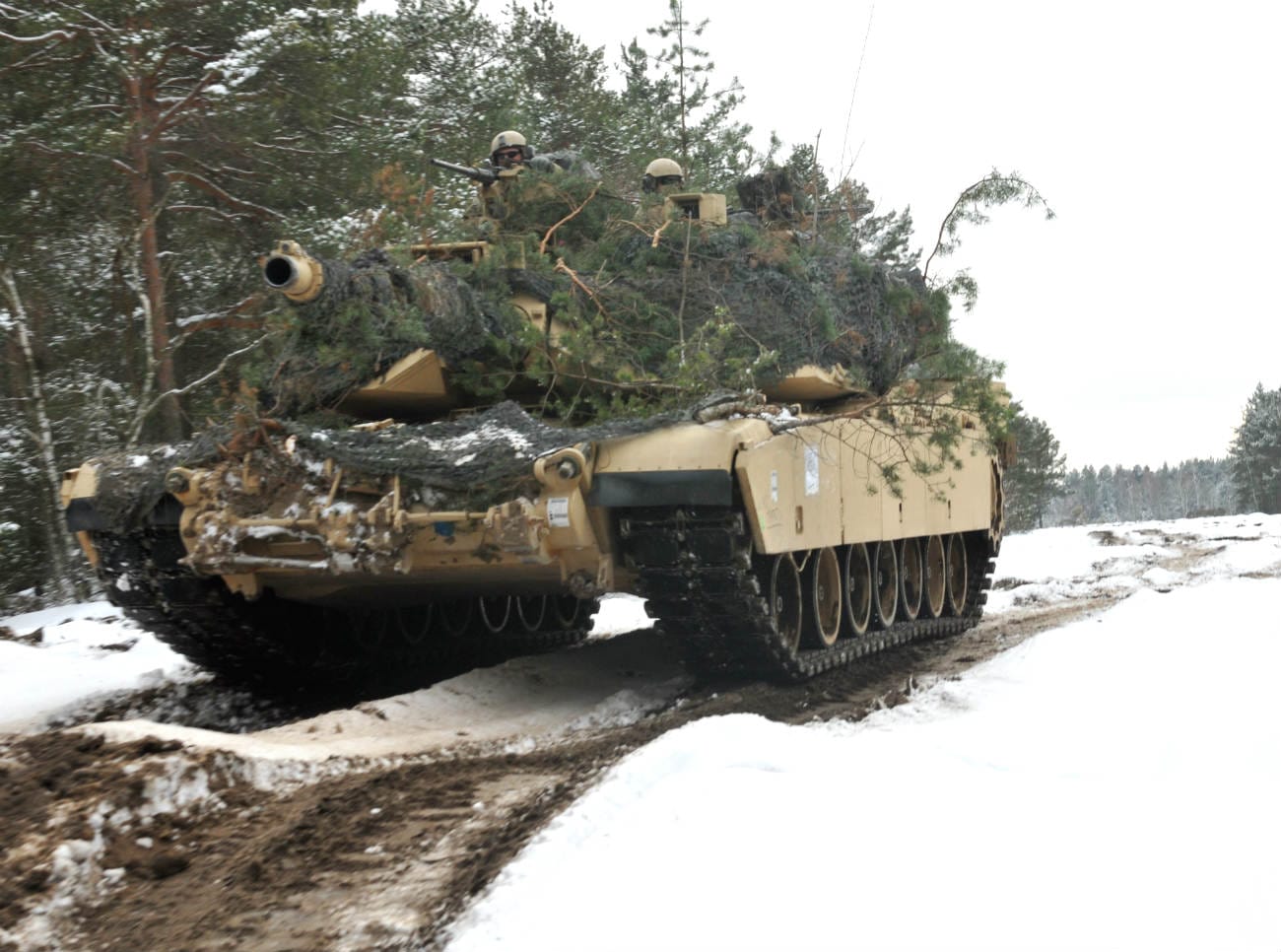 M1 Abrams tank camo