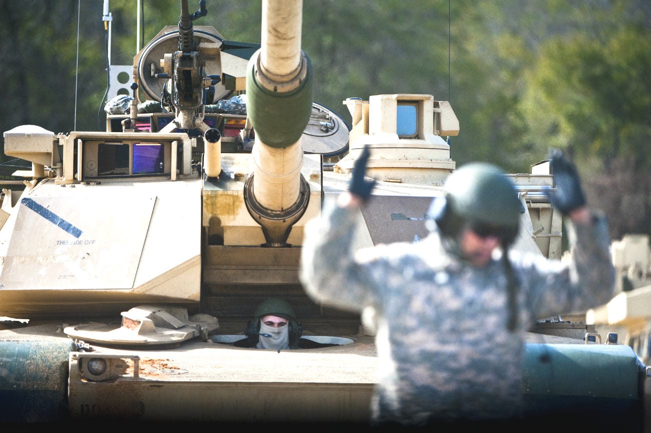 M1 Tank driver