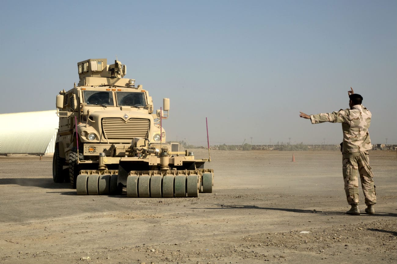 MRAP Road pave
