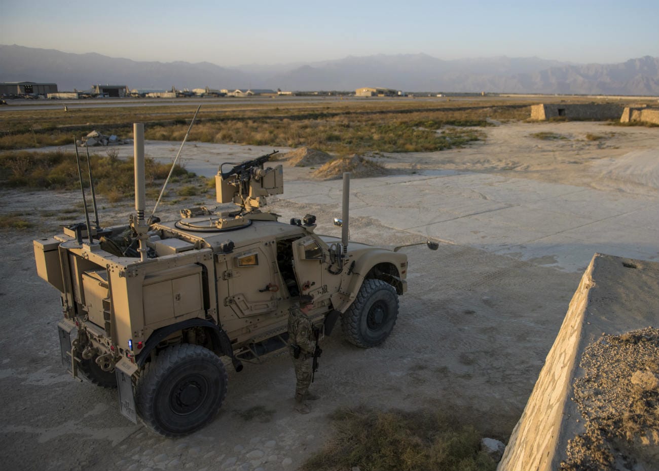 MRAP Sunset