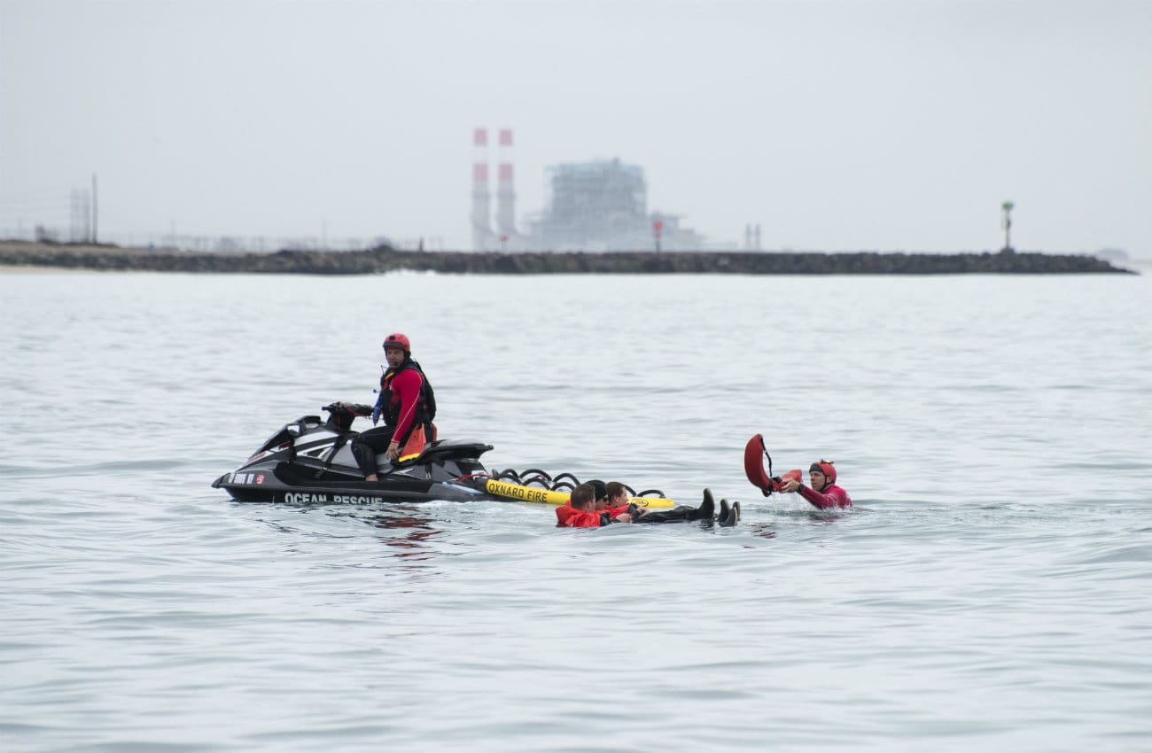 Coast guard jet ski