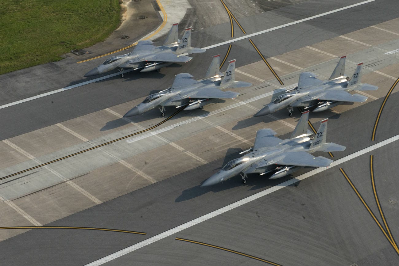 F-15 Eagles Images Elephant walk