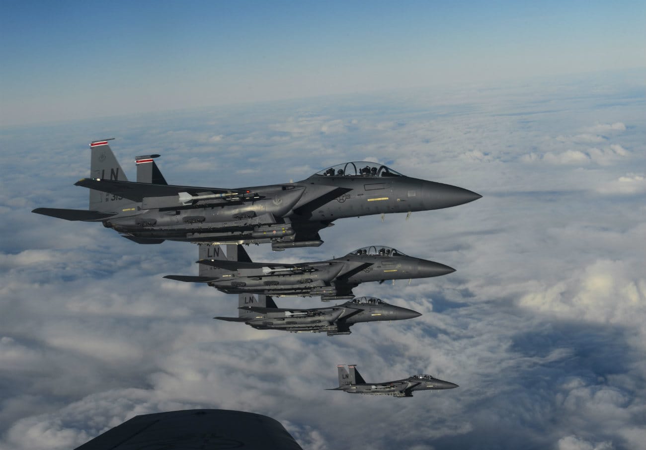 F-15 Eagles Flight crew