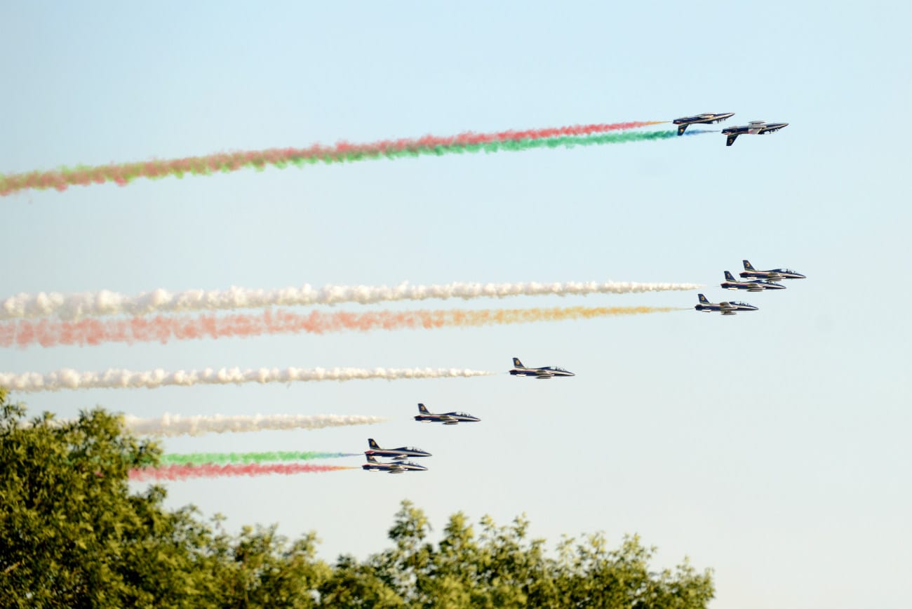 Flight shows Frecce Tricolori