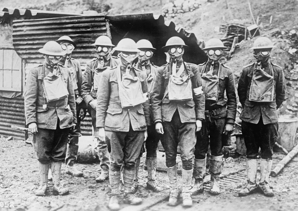 Gas Masks Quotes from Trenches of WWI