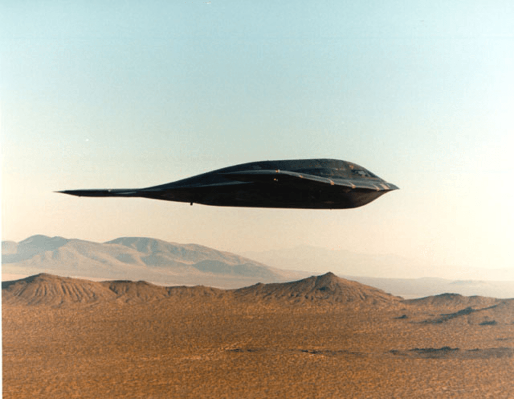 B-2 Spirit in Profile