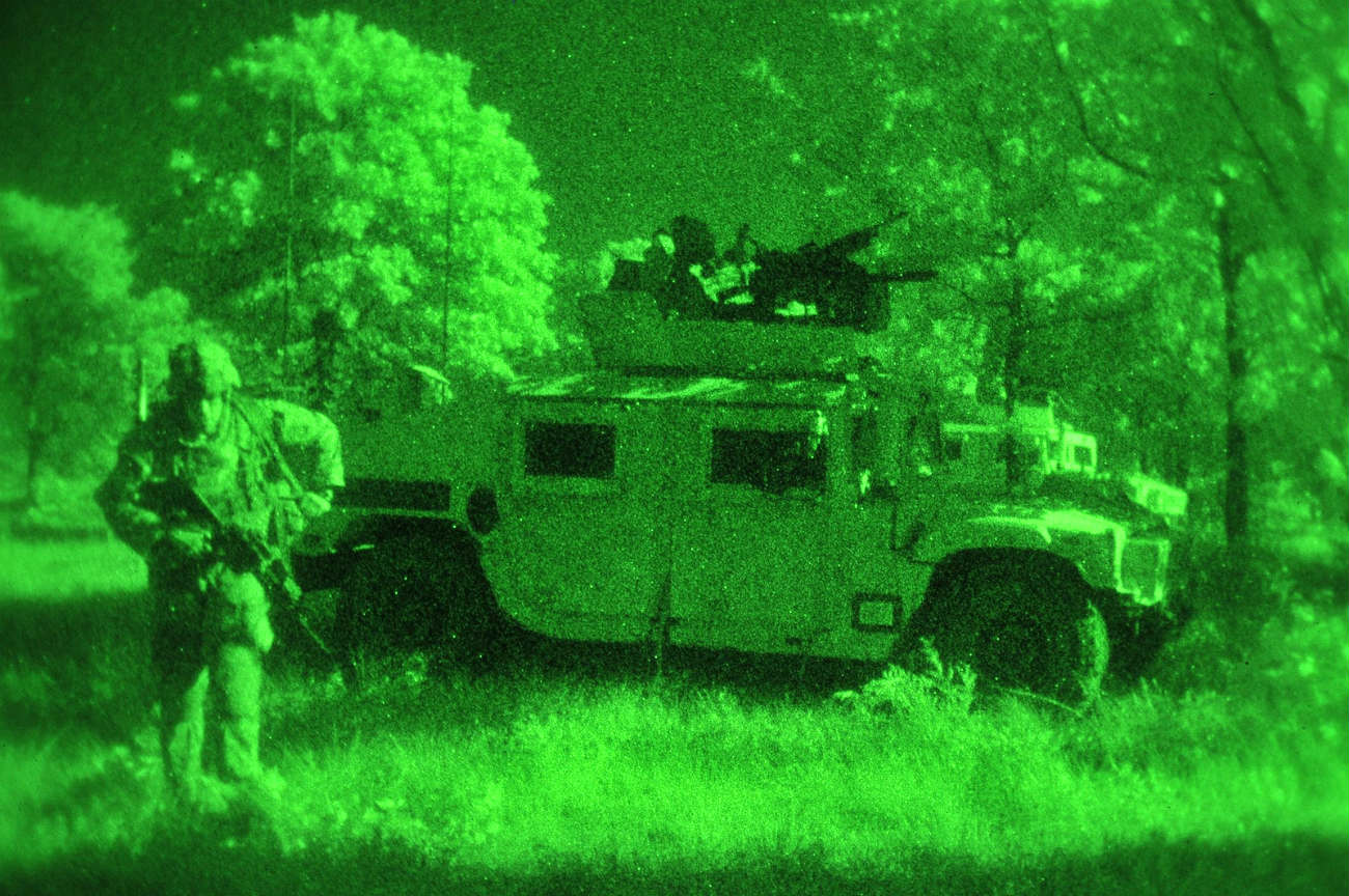 HMMWV - Live fire exercises