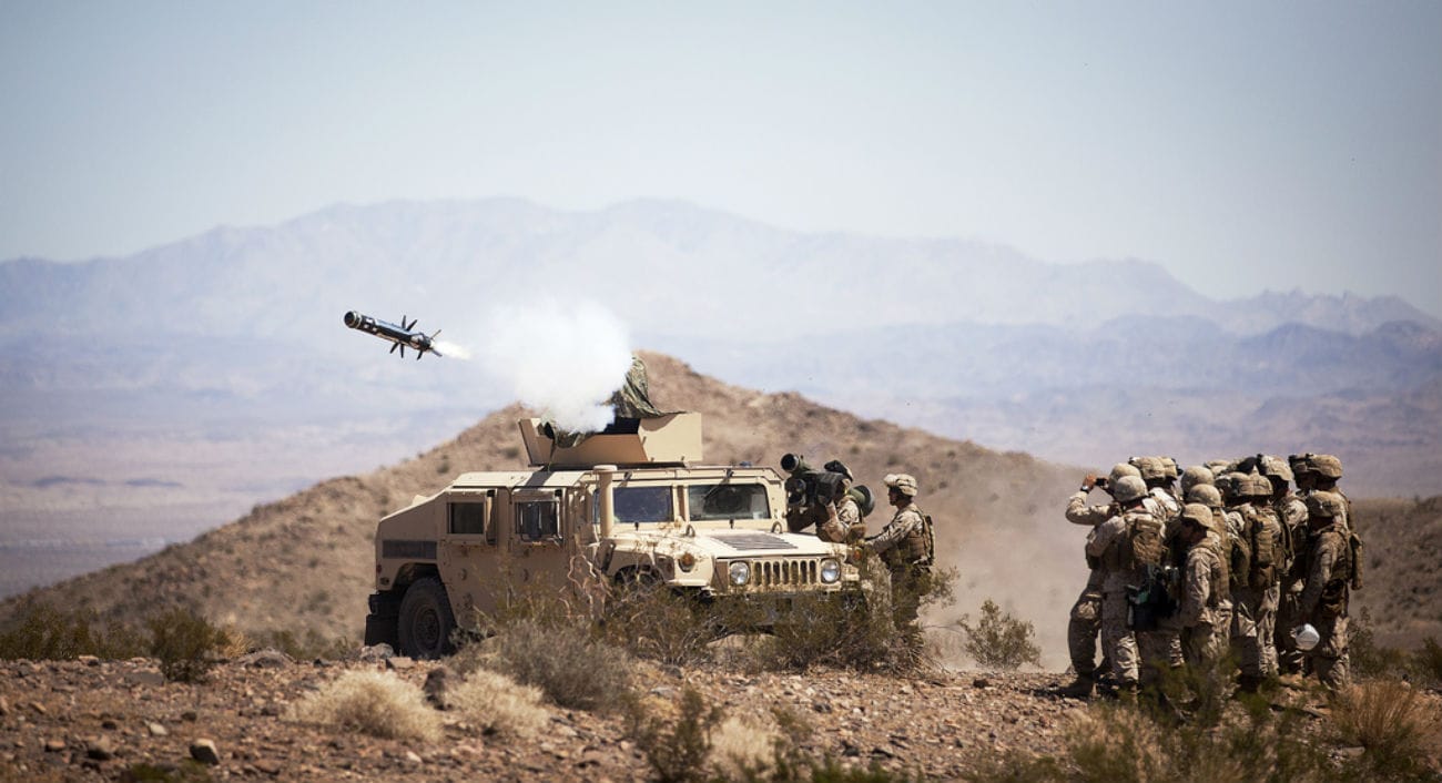 HMMWV - Rockets in flight