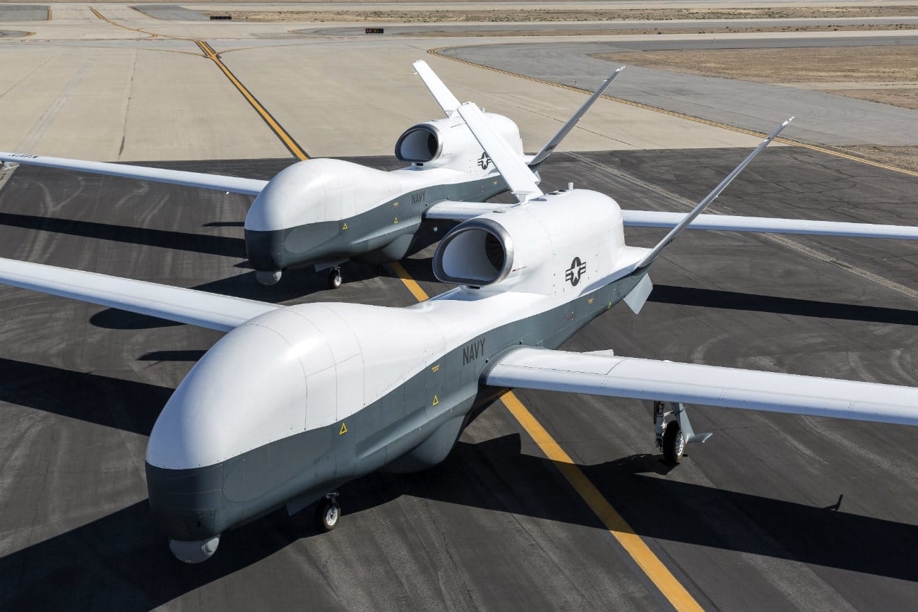 MQ-4C Triton - On the flight path