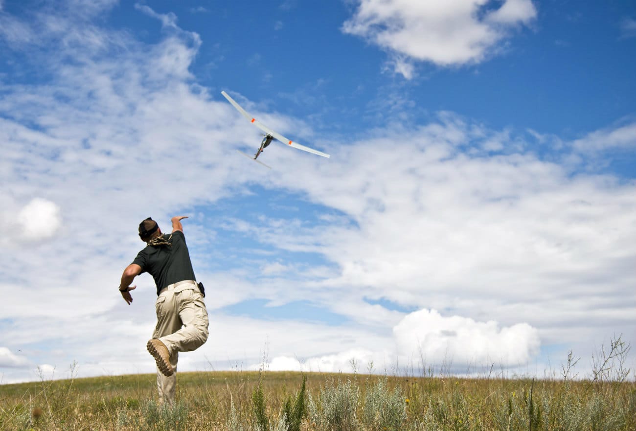 RQ-11 Raven - Take off