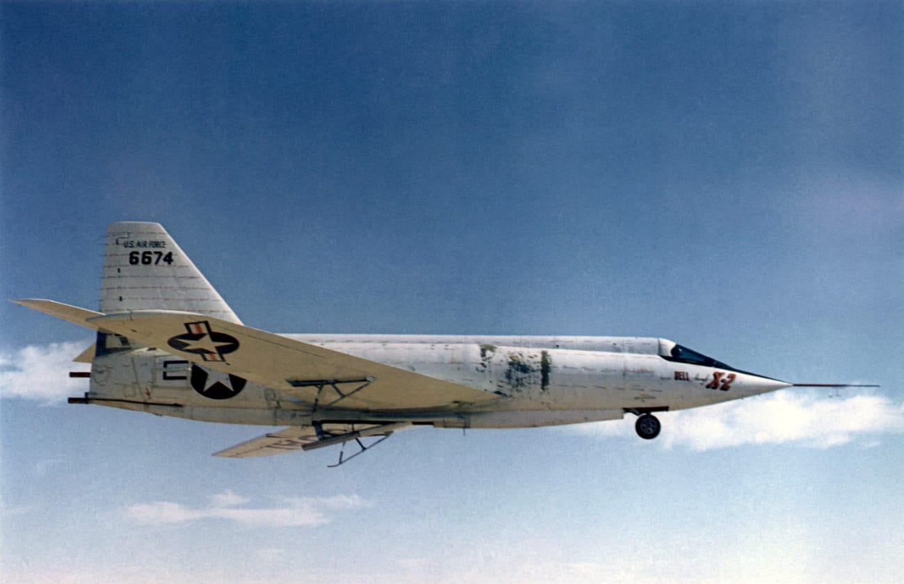 Bell X-2 Starbuster cruising altitude