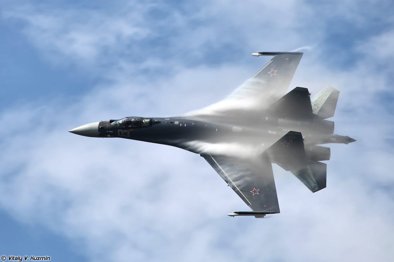 Su-35S cruising altitude