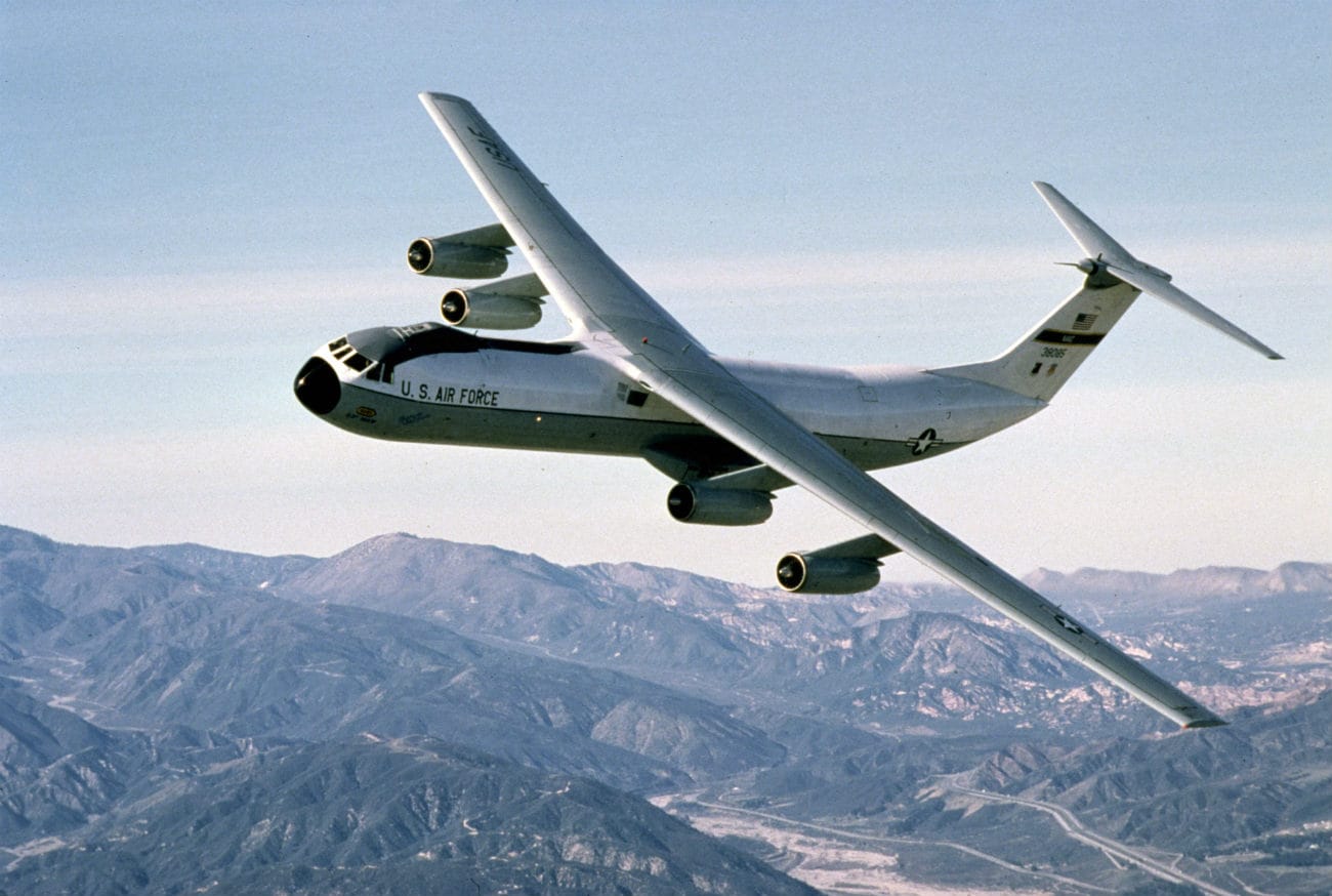 C-141 in flight