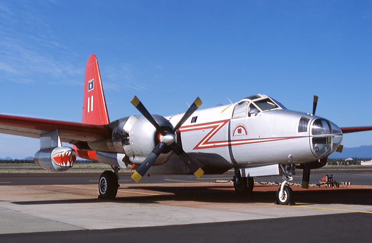 P-2 Neptune on the flight line