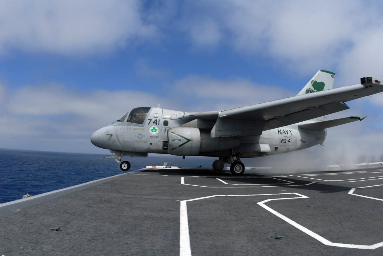 S-3 Viking taking off