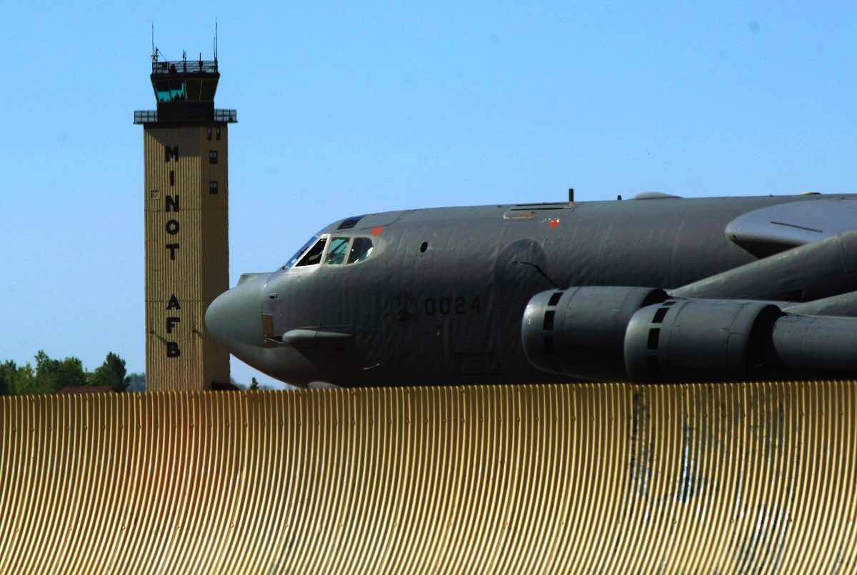 B-52 at Minot AFB